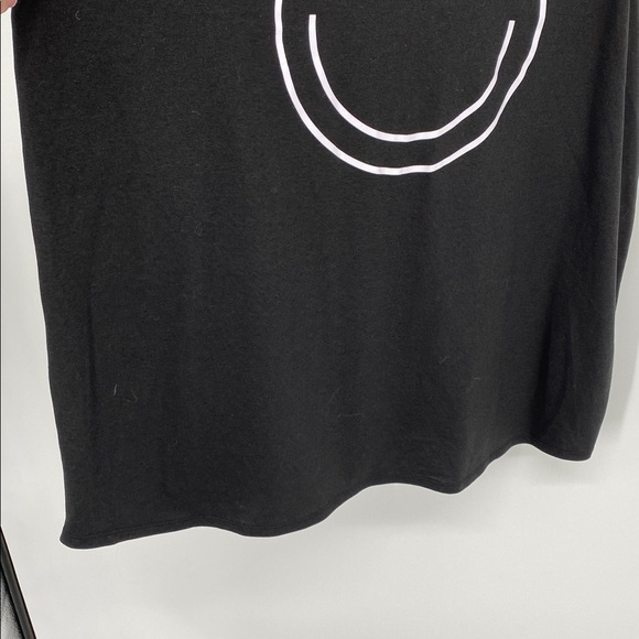 Nike Black Sleeveless Top with White Happy Face Women’s Size 2X - Picture 4 of 8